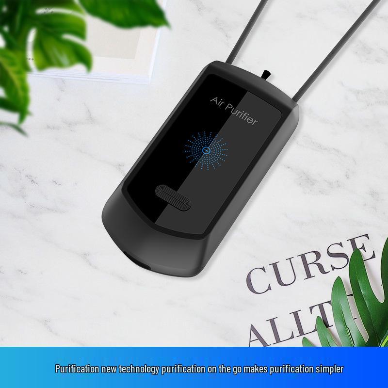 Носимый персональный очиститель воздуха с отрицательными ионами