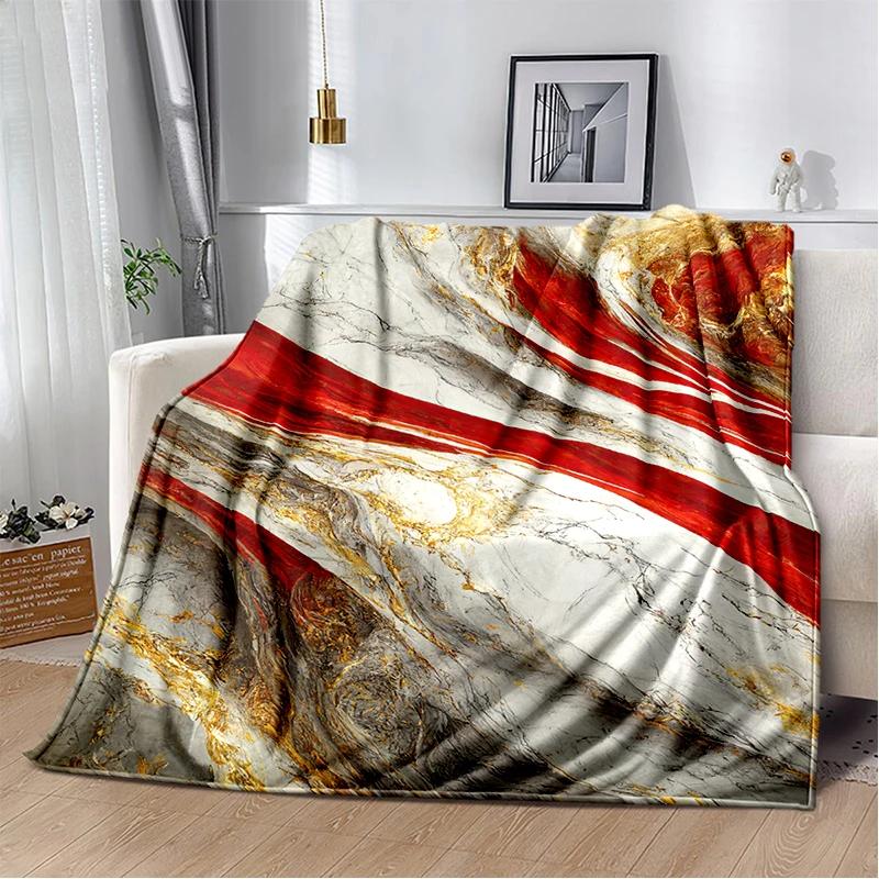 2026 New Style Luxurious Nature Marble Colour Blanket,Soft Throw Blanket for Home Bedroom Bed Sofa Travel Picnic Cover Kid Gift