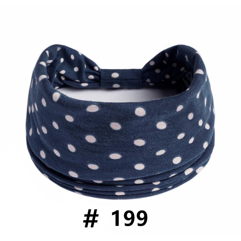 Boho Headbands Wide Knot Hair Scarf Floral Printed Hairband Elastic Turban Headwrap Stretch Head Bands Bandana Fashion Hair Accessories for Women