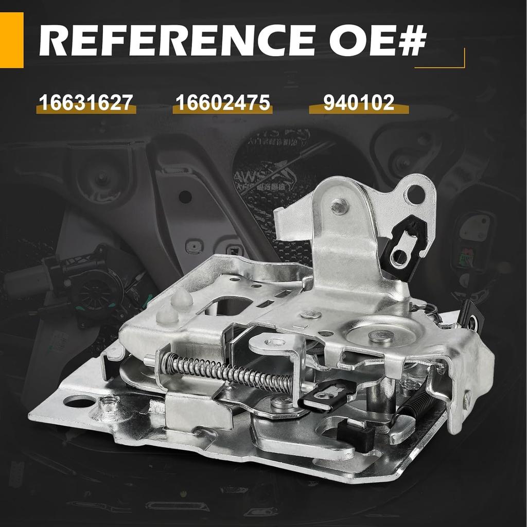 940-102 Передняя левая сторона водителя Замок двери Защелка Узел для Chevy GMC C1500 C2500 C3500 K1500 K2500 K3500 S10 Safari Yukon Грузовик Пикап Suburban