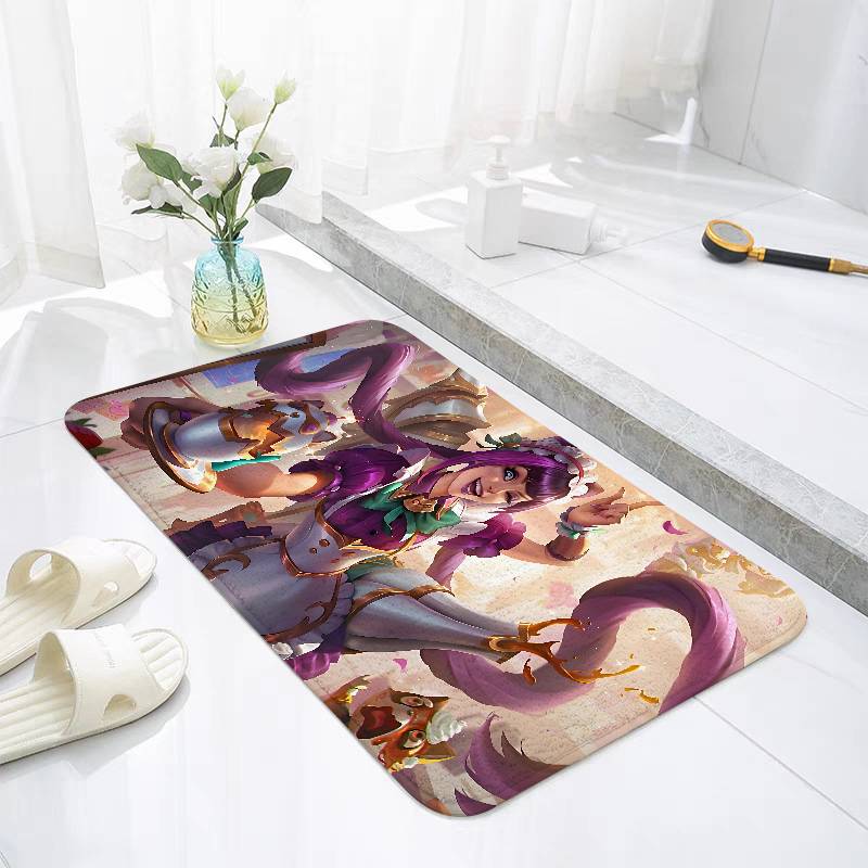 L-LoL-J-Jinx-Runaway Loli Коврик Для Гостиной Подушки Современный Мягкий Пушистый Домашний Ковер Для Детской Комнаты Игровой Ковер