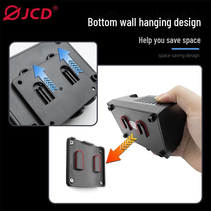 JCD 8898 Двухэкранная высокомощная станция для термофена и паяльника, настенное исполнение с постоянным контролем температуры.