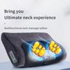 Электрическая разминающая подушка для массажа шиацу, инфракрасный нагреватель, массажер для шеи, массажная подушка для спины, талии, тела, оздоровительный массажер для релаксации