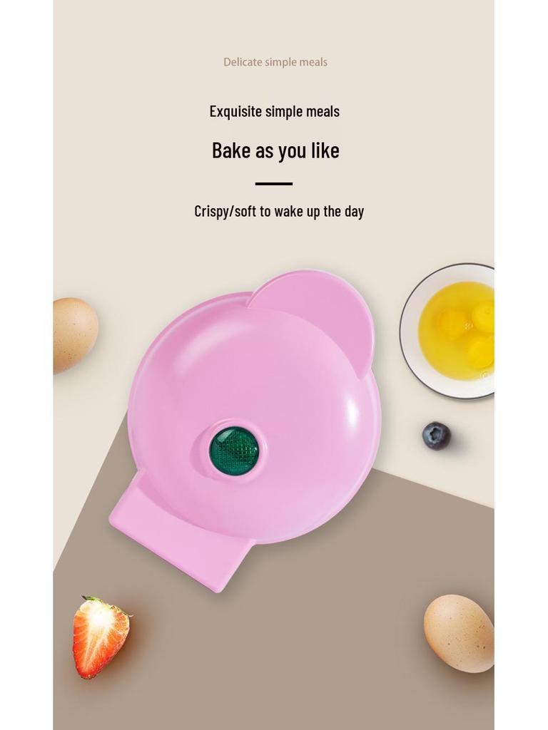 Compact Breakfast Maker: Mini Waffle, Pancake, Cake, and Sandwich Machine