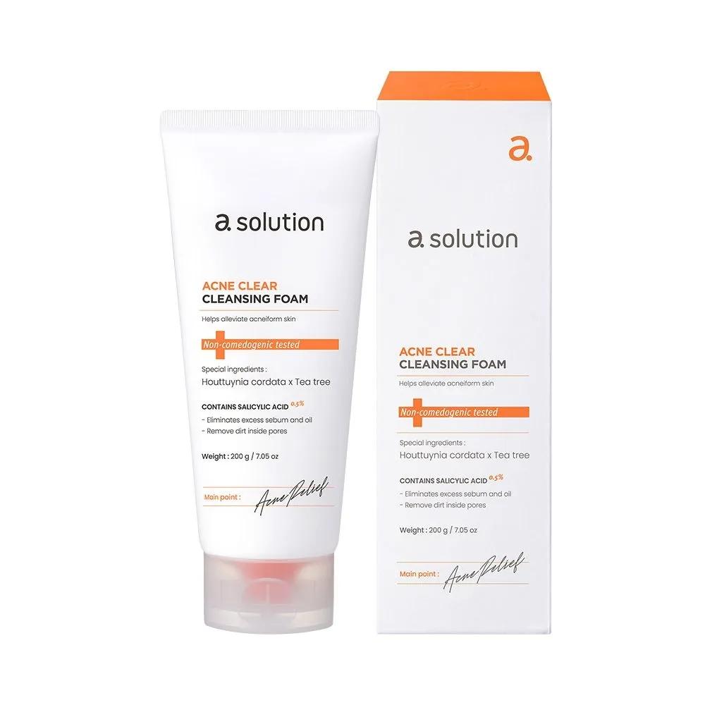 A Solution Acne Clear Cleansing Foam 200g