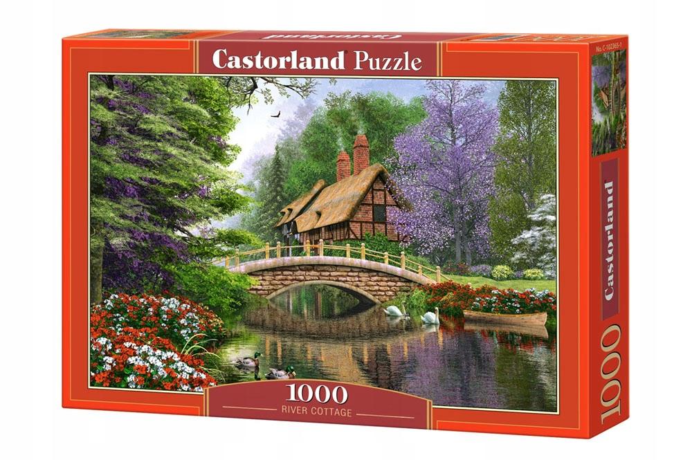 Puzzle 1000 pieces C-102365-2 River Cottage