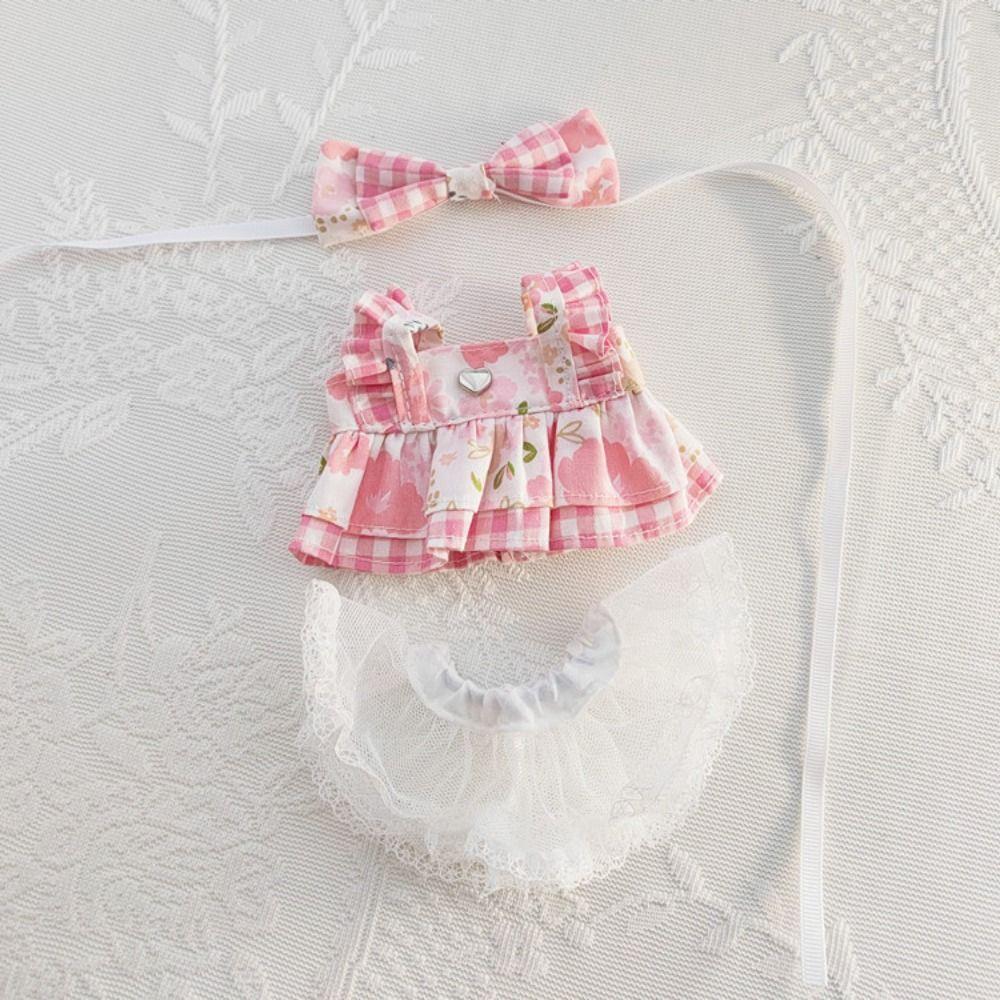 Милое кружевное платье для куклы, модная плюшевая одежда для кукол, для 20-сантиметровой хлопковой куклы/кукол-айдолов EXO