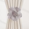 Magnetic Curtain Strap Flower Shape Curtain Fixer Clip Curtain Hanging Rope  Home Decoration
