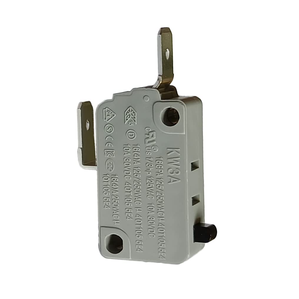 Микропереключатель KW3A дверной блокиратор микроволновой печи 16A нормально закрытый совместим с микроволновой печью Panasonic 125V/250V