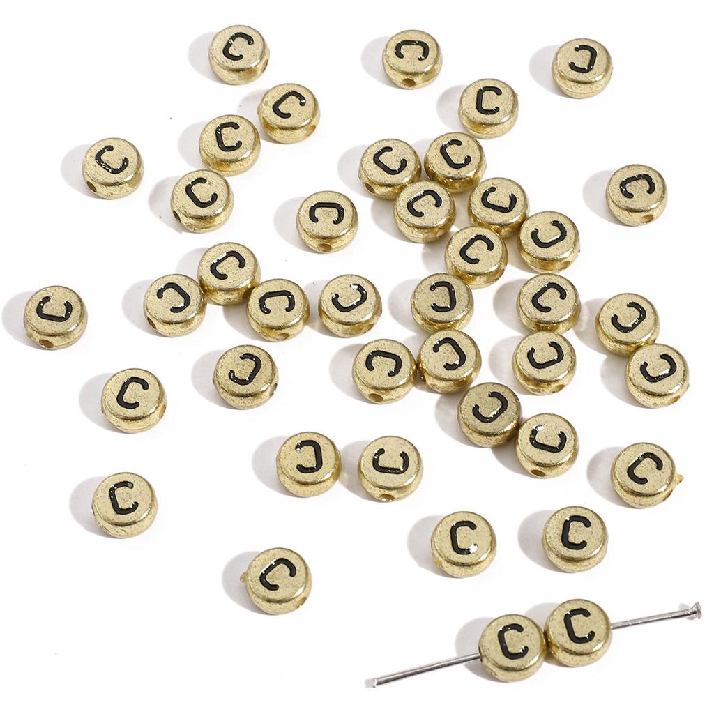 Бусины ручной работы Акриловые бусины с буквами алфавита Квадратные бусины Плоские бусины Круглые бусины Украшения ручной работы своими руками Аксессуары для браслетов Разделительные бусины Ручная нить бусины