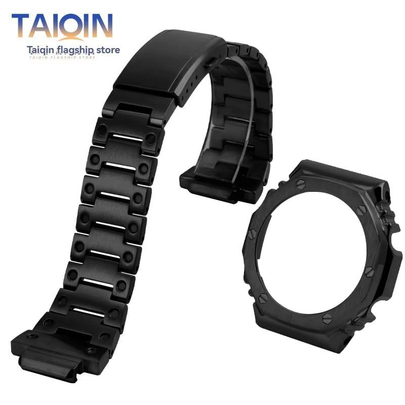 GA2100 металлический корпус ремешок Для Casio G-SHOCK ga2100 GA2110 GA-B2100 нержавеющая сталь Ремешок для часов Модификация solid Безель Аксессуары