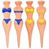 Lady Model Bikini Outdoor Sexy Attractive Clubs Tee Golf Tees Golf Training Golf  Accessories