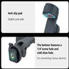 360° Rotatable Mobile Phone Holder with Dual Cold Shoe Smartphone Mount Adapter  Selfie Live Stream