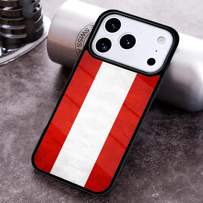 Чехол для телефона с флагом Австрии для iPhone 17 16 15 14 13 12 11 Pro Max Plus 17Air Мягкий силиконовый чехол