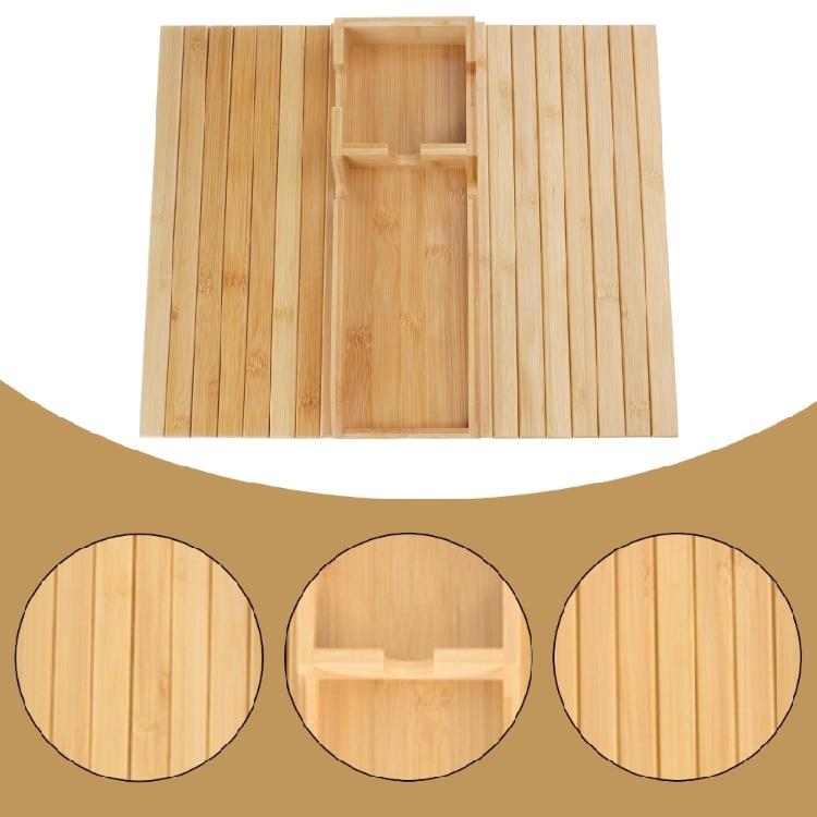 Elegant Wood Loveseat Arm Tray Practical Wood Sofa Side Armrest Tray with Secure Cup Grip for Convenient Use