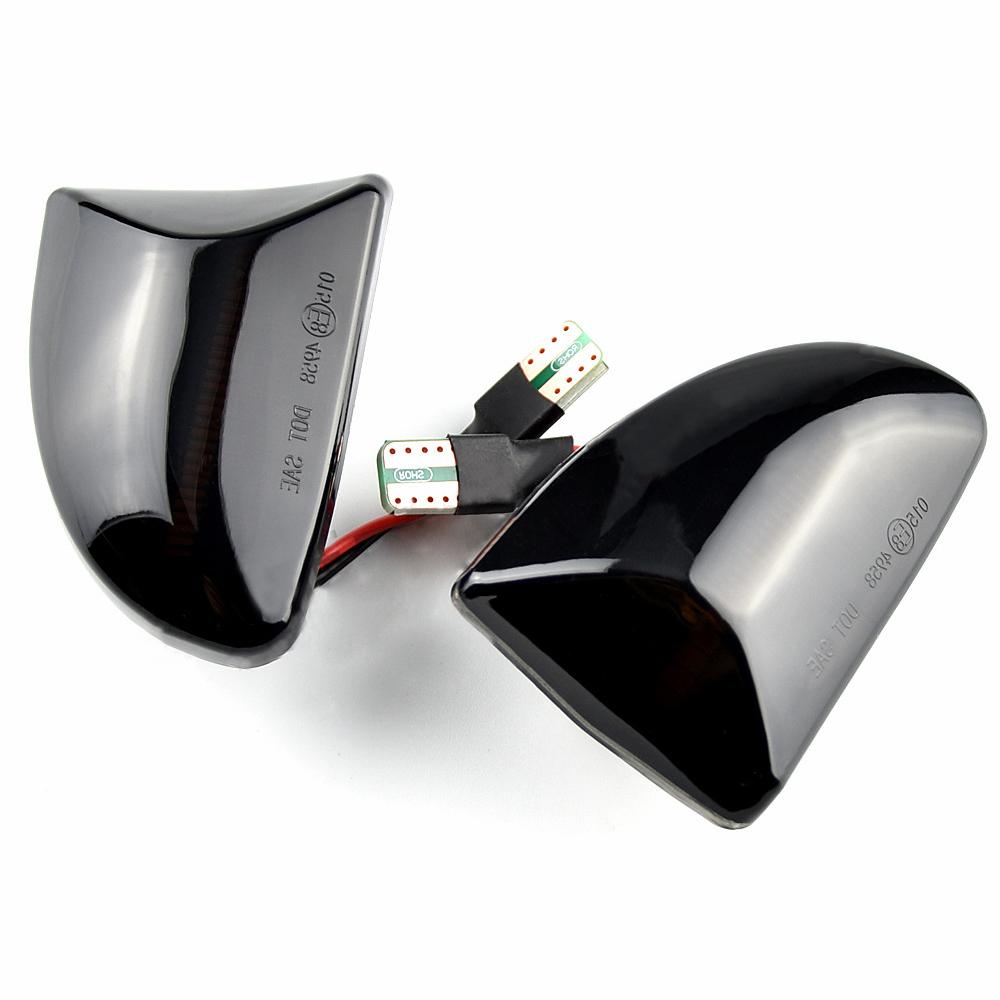 1 пара светодиодных боковых габаритных огней/поворотников для Smart Fortwo W451 купе/кабриолет