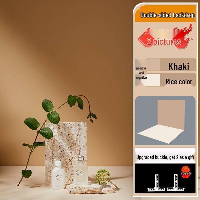 Однотонный фон для фотосъемки - Пленочный ПВХ для косметики, натюрморта, тортов и пищевой фотосъемки