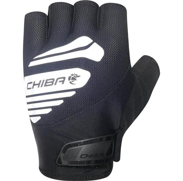 Велоперчатки Chiba Air Plus Reflex (черный)