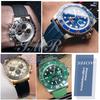 20 мм 21 мм 22 мм Для Rolex Daytona Gmt Oyster Tudor Black bay Omega Ремешок для часов Резиновый Складная пряжка Ремешок для часов Силиконовый мужской Браслет