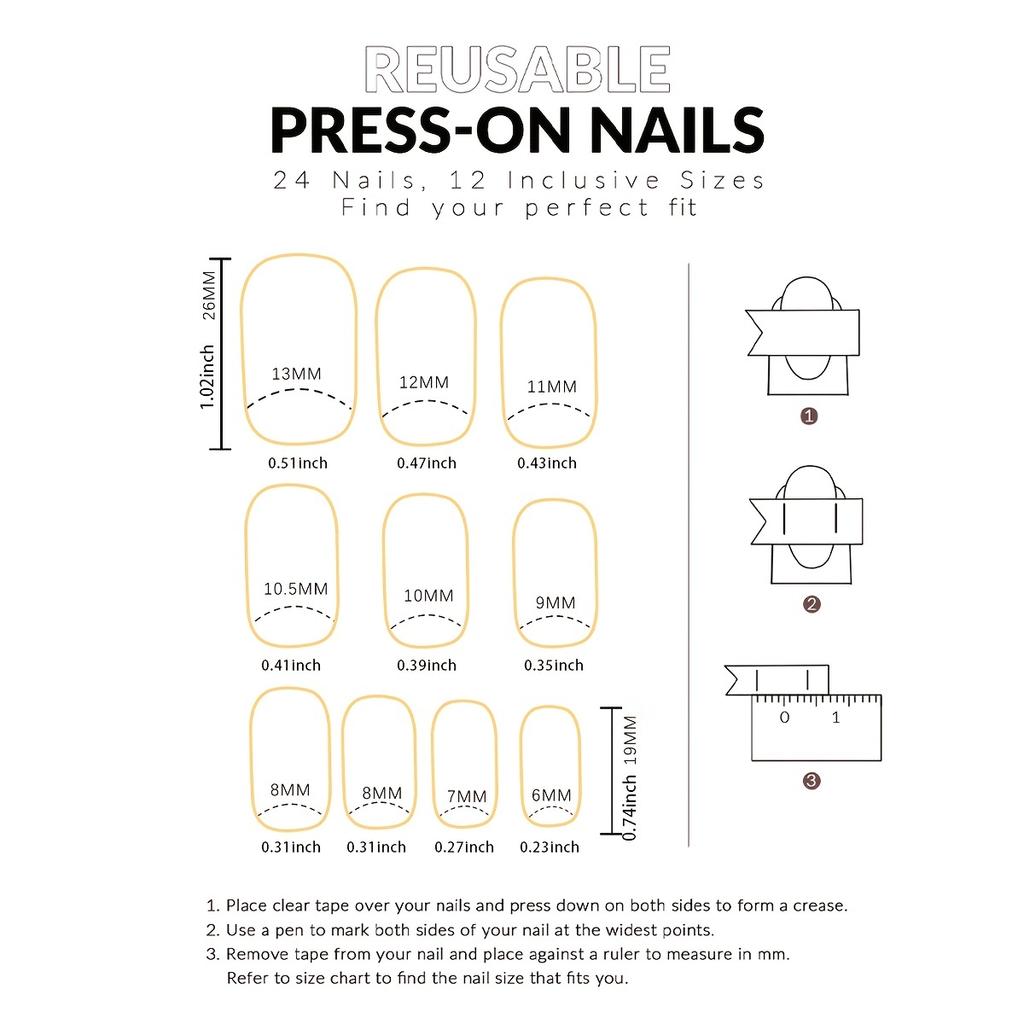 24 шт. блестящих синих мраморных накладных ногтей с золотым фольгированным дизайном и глянцевым розовым клеем - полное покрытие средних накладных ногтей Coffin Ballet
