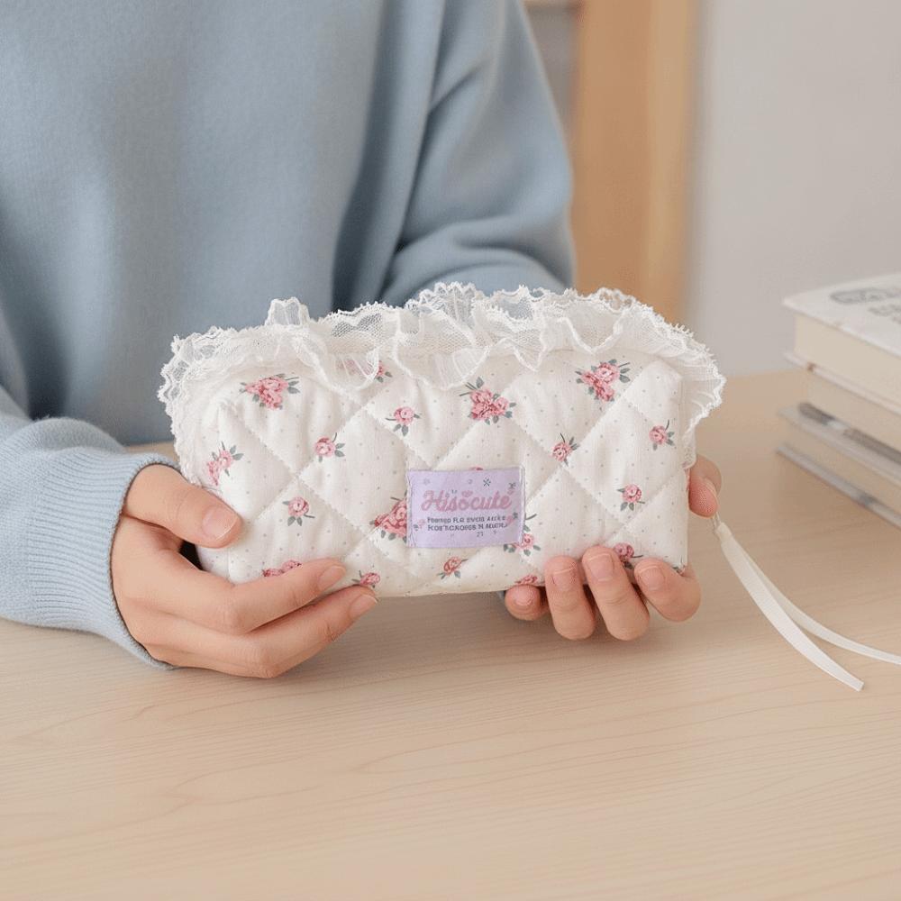 Fruit Strawberry Korean Style Pencil Case Bear Bunny Pen Bag Pencil Pouch  Kids Children