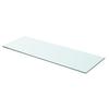 Panel for Transparent Glass Shelf VIDAXL 70 X 25 Cm - Contemporary/design