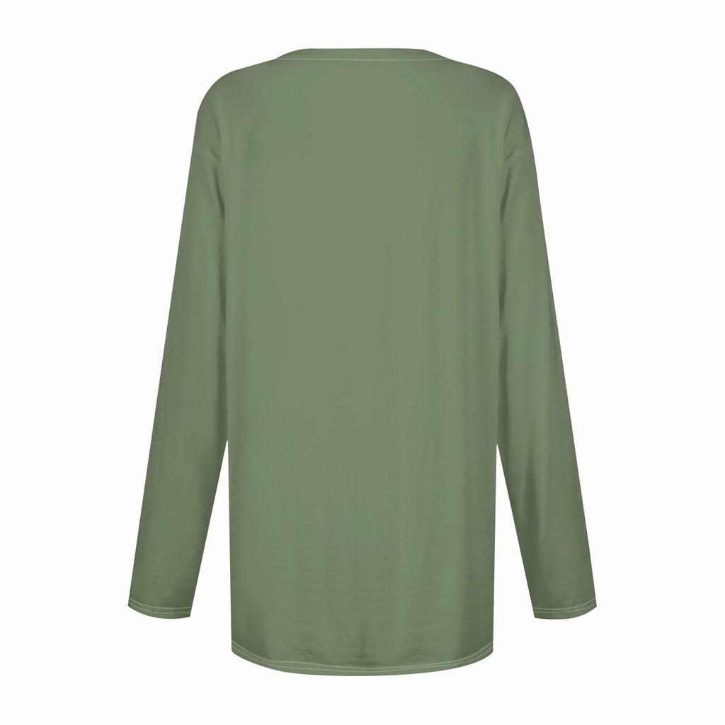 Женская толстовка, пуловер, спортивная одежда, карман, принт, повседневный топ с круглым вырезом и длинными рукавами