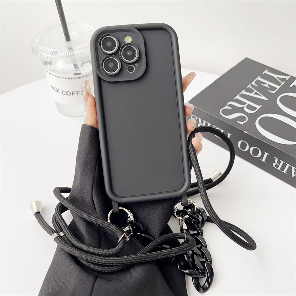 Чехол-кроссбоди с ремешком на запястье для iPhone 14 13 15 16 Pro Max 12 11 X XR XS 7 8 Plus SE, регулируемый ремешок, мягкий чехол