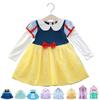 Princess Snow Little Princess Halloween Girls Snow D302 [monoii] Dress, Queen, Alice, Costume, Kids, Costume, (100cm, White)