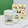 Opening Gift Box Set for Girls Ceramic Cup High Value Household Water Cup Cartoon Mug Cup Souvenir Gift