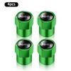 4Pcs Car Wheel Tire Valve Caps Tyre Stem Cover Bolt-In Accessories for Jeep Cherokee Patriot Liberty Wrangler JK JL Commander KUBEL1