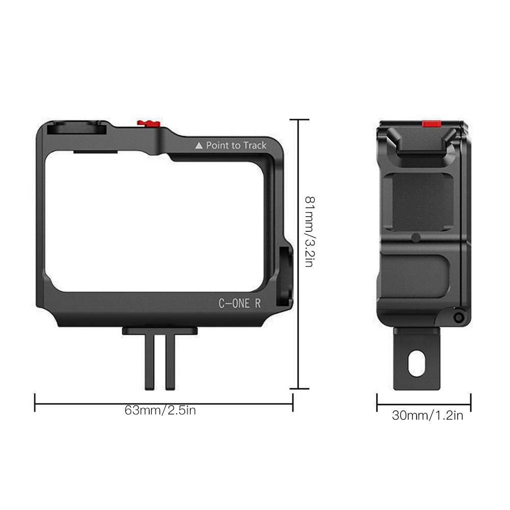 Камера Камера Металлический Кейдж Фото Видео Блог Расширенная Защита Совместим с Кейджем ONE R, Корпусом,