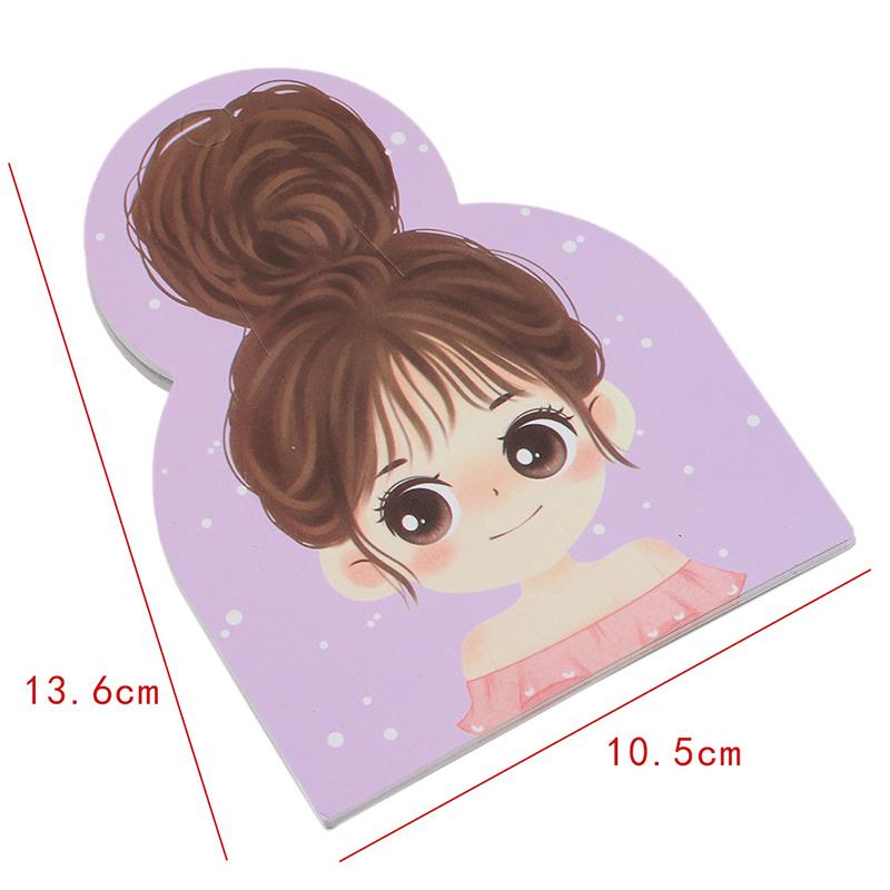 50Pcs Cute Girls Barrettes Display Cards Hair Clips Packing Paper Card For Diy Hair Accessories Retail Price Tags