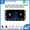 8 дюймов для Chevrolet Silverado Impala GMC Yukon Acadia Sierra Mirror Link Android OS автомобильное радио беспроводной Carplay 6+128G экран