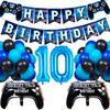 Game Themed Balloon Set Gamepad Birthday Anniversary Arrangement Game Party Celebration Supplies