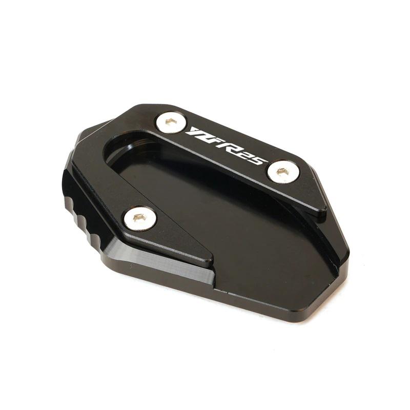 For YAMAHA YZF R3 R25 YZFR3 YZFR25 2014-2025 Motorcycle Accessories CNC Foot Side Stand Pad Side Kickstand Enlarge Support Plate
