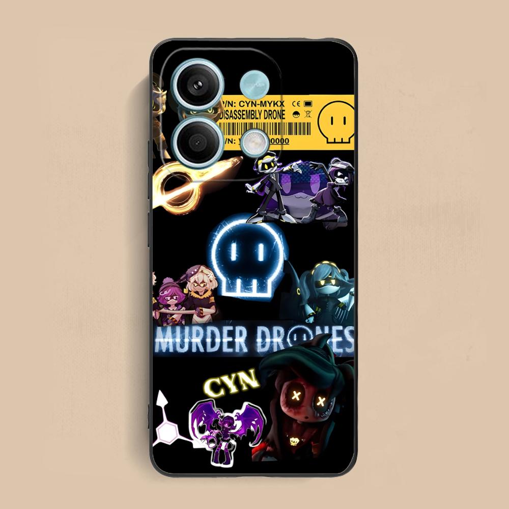 Anime Drones Mobile Phone Case for Xiaomi Redmi 15 14 13 12 A5 3 2 1 C Plus 4G 5G Colorful Printing Cover Luxury Cover Pretty