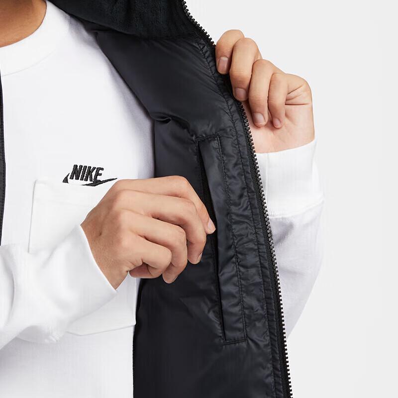 Nike Мужской пуховый жилет серии WR с воротником-стойкой