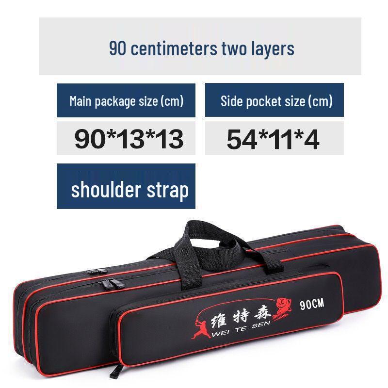 Многофункциональный водонепроницаемый рюкзак для хранения рыболовных снастей и удилищ