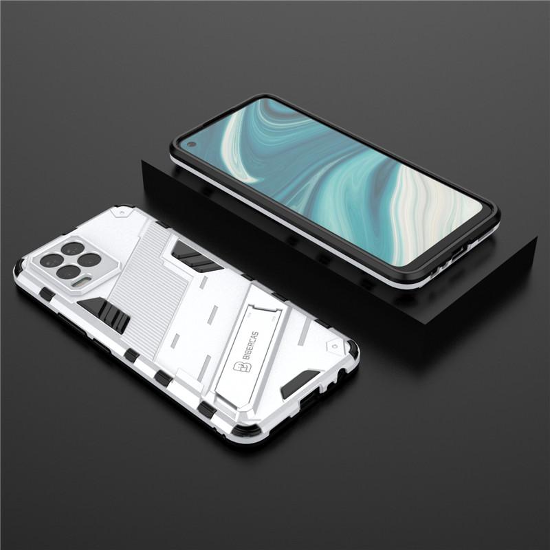 Противоударный чехол для OPPO Realme 7 8 Pro Bracket Rugged Anti-Fall Armor Stand Cover для Realme V13 V15 Q3 Q3i C15 C12 Narzo 20