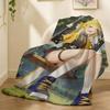 Zenless Zone Zero Game Throw 240g flannel blanket, suitable for sofas, beds, offices,  exquisite gift blankets