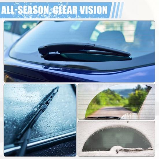 Car Rear Windshield Wiper Blade Arm Set Replacement for VW Tiguan 2018-
