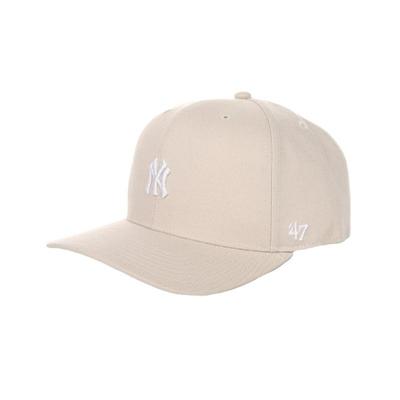47 Brand Бейсболка MLB New York Yankees Base Runner 47MVP Цвет Костяной B-BRMDP17WBP-BN