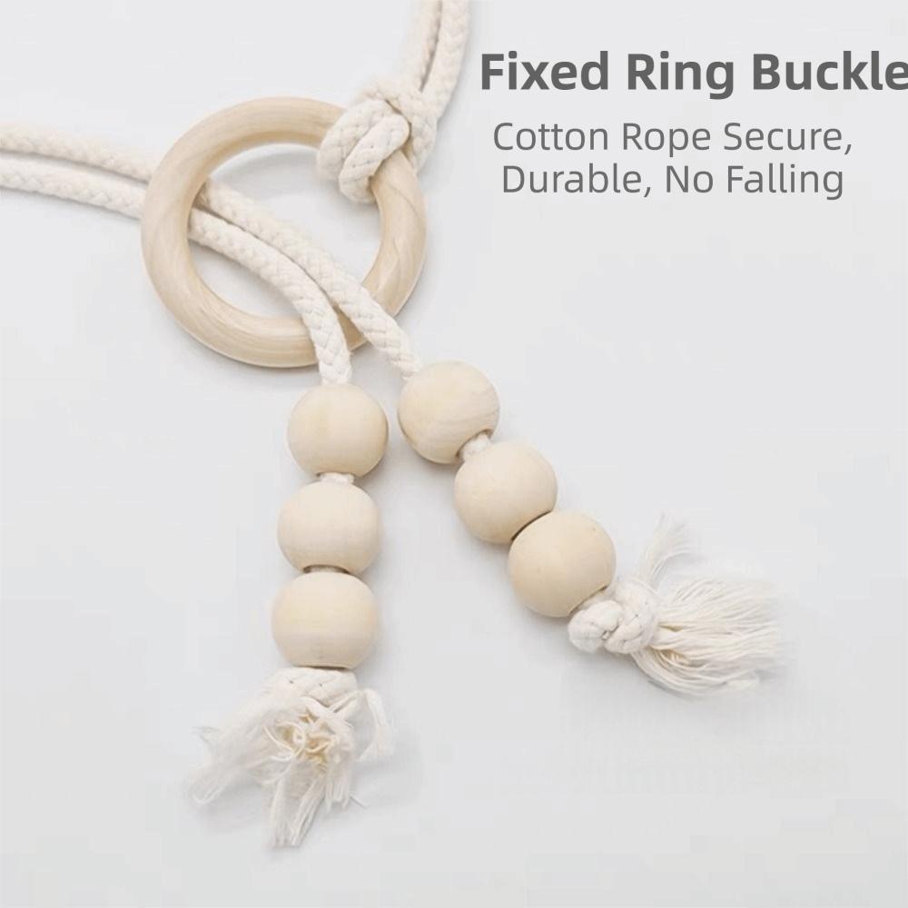 2Pcs Handcrafted Curtain Tiebacks Minimalist Curtain Holdbacks Home Decoration