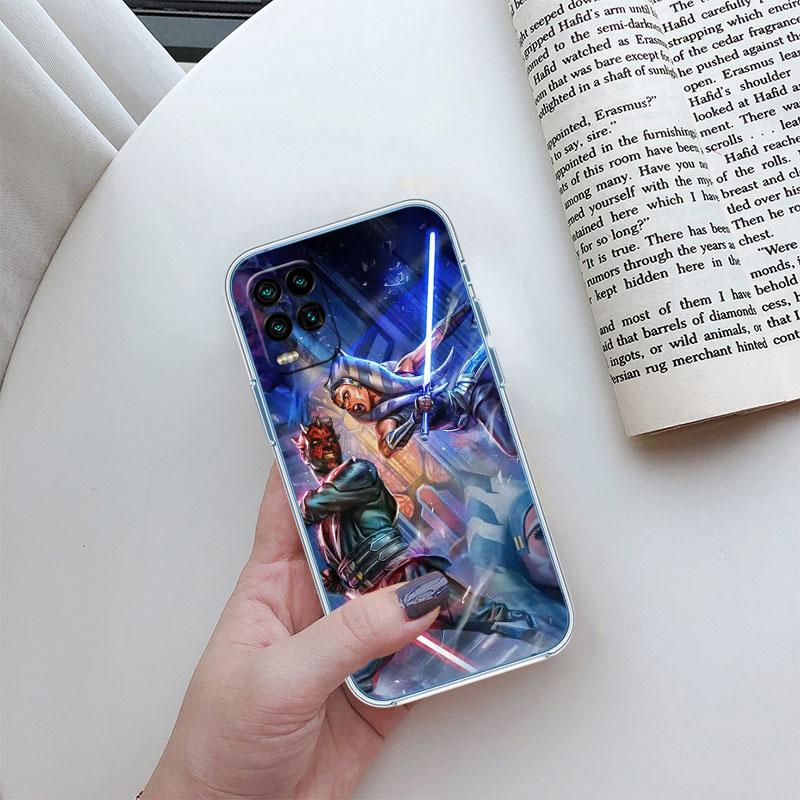 Star Wars Art Transparent Phone Case for Motorola Moto G10 G20 G30 G31 G32 G34 G35 G41 G42 G50 G51 G52 G55 G60 G60S