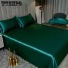 Простыня размера «queen-size» 1,8 м/2 м, летние простыни из ледяного шелка, шелковые скользкие бытовые простыни из ледяного шелка