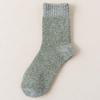 Autumn and Winter Velvet Thickened Warm Men's Socks Winter Men's Medium Tube Socks Floor Socks