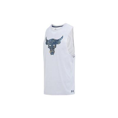 Project Rock Brahma Bull Print Майка Мужские Топы Серый 1371215-011
