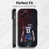 A-Ангел Ди М-Мария Футбольная Звезда Чехол для Телефона Для iPhone17,16,15,14,13,12 Plus,Max Мягкий Силиконовый Черный Чехол