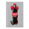 Coca-Cola Unisex Adult Bottle Bow Sweatshirt